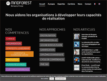 Tablet Screenshot of mindforest.com